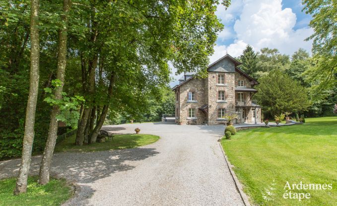 Luxusvilla 12 Pers. Manhay Ardennen Schwimmbad Wellness