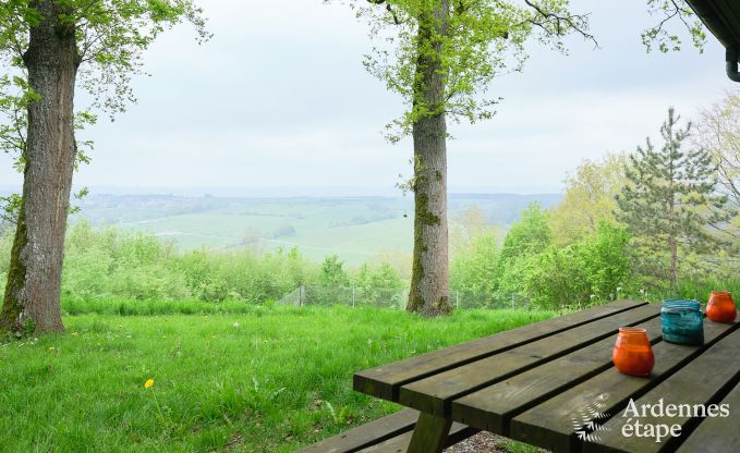 Holzchalet f�r 6 Personen inmitten der Natur in Marche-en-Famenne, Ardennen