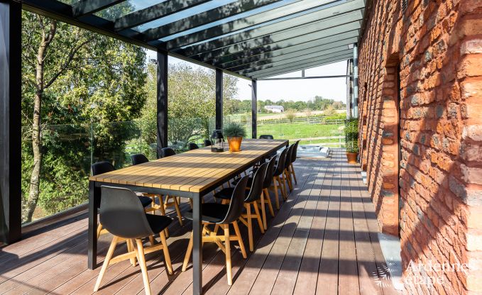 Ferienhaus Marche-en-Famenne 15 Pers. Ardennen Wellness Behinderten gerecht