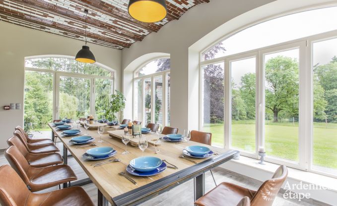 Schloss Marche-en-Famenne 15 Pers. Ardennen Schwimmbad Wellness