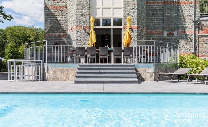 Schloss Marche-en-Famenne 15 Pers. Ardennen Schwimmbad Wellness