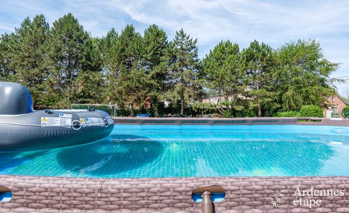 Ferienhaus Marche-en-famenne 6 Pers. Ardennen Schwimmbad Wellness