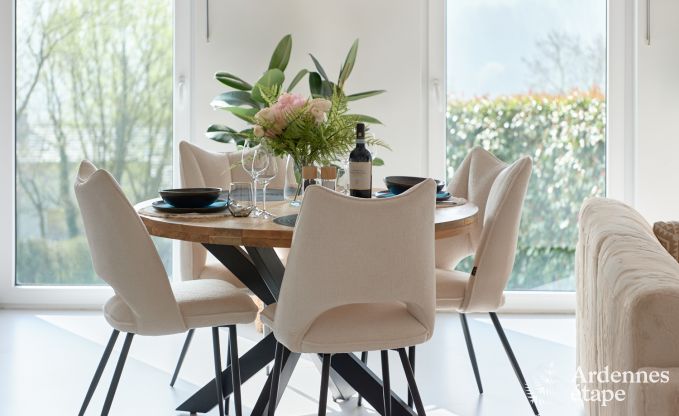 Romantisches Ferienhaus in Marchin f�r 2 Personen mit privatem Wellnessbereich und herrlichem Ausblick