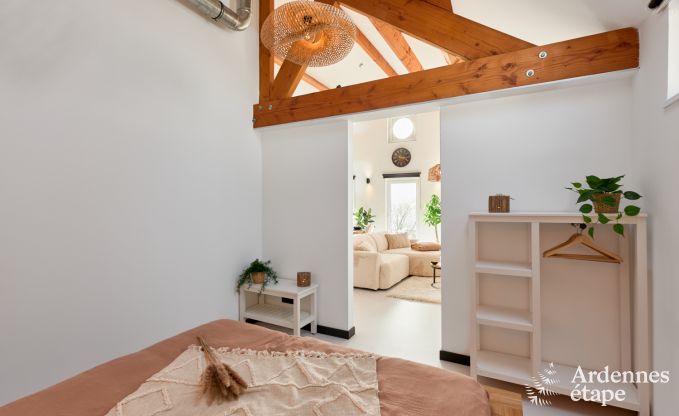 Romantisches Ferienhaus in Marchin f�r 2 Personen mit privatem Wellnessbereich und herrlichem Ausblick