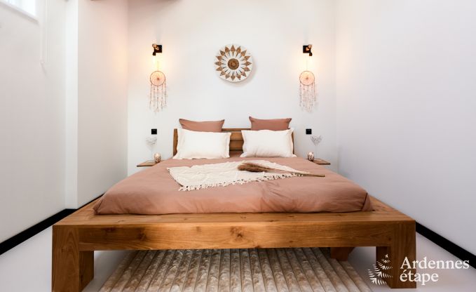 Romantisches Ferienhaus in Marchin f�r 2 Personen mit privatem Wellnessbereich und herrlichem Ausblick