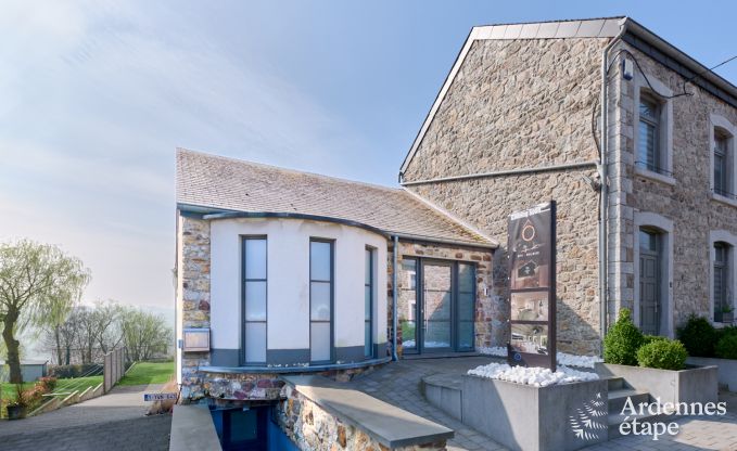 Romantisches Ferienhaus in Marchin f�r 2 Personen mit privatem Wellnessbereich und herrlichem Ausblick