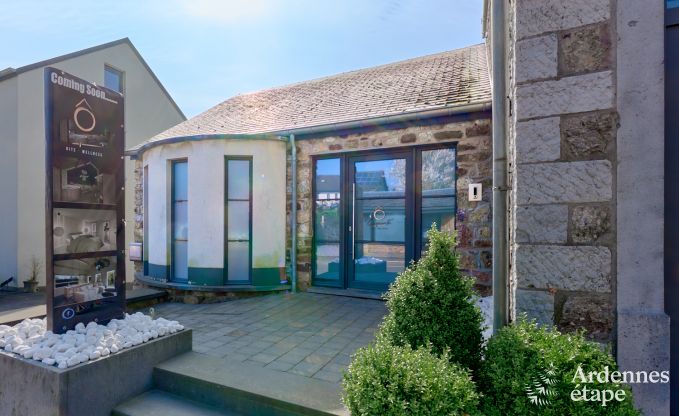 Romantisches Ferienhaus in Marchin f�r 2 Personen mit privatem Wellnessbereich und herrlichem Ausblick