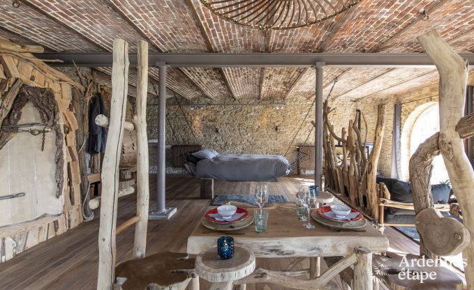 au�ergew�hnliche Ferienwohnung Marchin 2 Pers. Ardennen Wellness