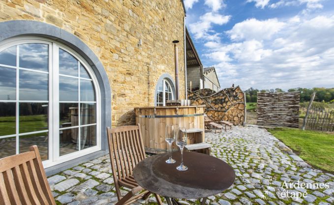 au�ergew�hnliche Ferienwohnung Marchin 2 Pers. Ardennen Wellness