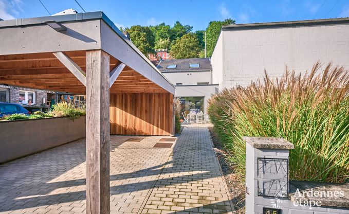 Ferienhaus mit Jacuzzi in Marchin, Ardennen