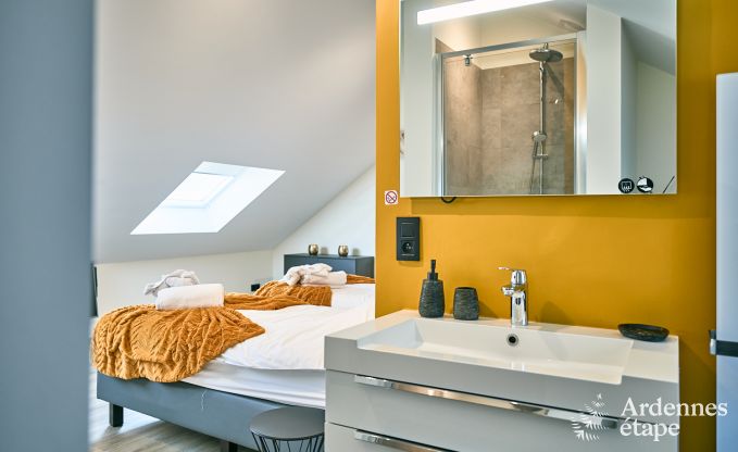 Ferienhaus mit Jacuzzi in Marchin, Ardennen