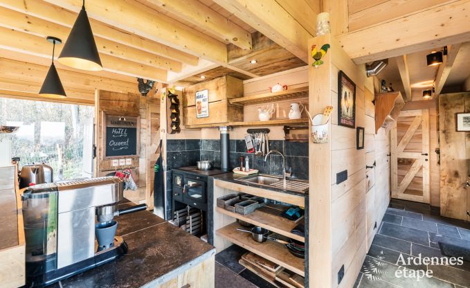 Chalet Maredsous 8 Pers. Ardennen Wellness Behinderten gerecht