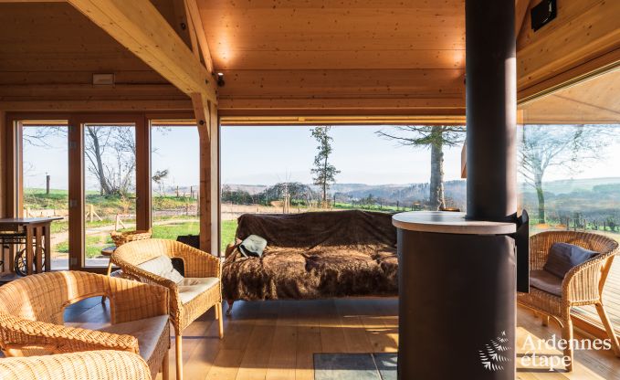 Chalet Maredsous 8 Pers. Ardennen Wellness Behinderten gerecht