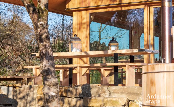 Chalet Maredsous 8 Pers. Ardennen Wellness Behinderten gerecht