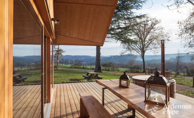 Chalet Maredsous 8 Pers. Ardennen Wellness Behinderten gerecht