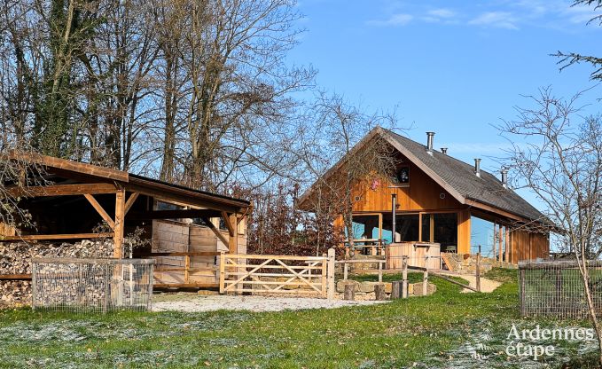 Chalet Maredsous 8 Pers. Ardennen Wellness Behinderten gerecht