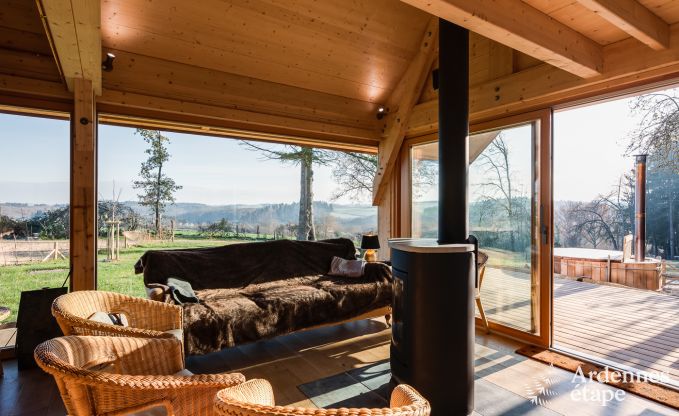 Chalet Maredsous 8 Pers. Ardennen Wellness Behinderten gerecht