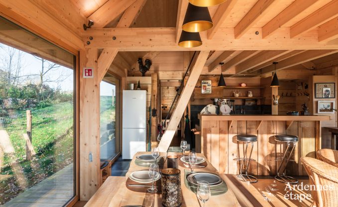 Chalet Maredsous 8 Pers. Ardennen Wellness Behinderten gerecht