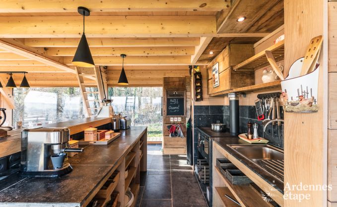 Chalet Maredsous 8 Pers. Ardennen Wellness Behinderten gerecht