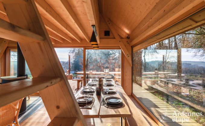 Chalet Maredsous 8 Pers. Ardennen Wellness Behinderten gerecht