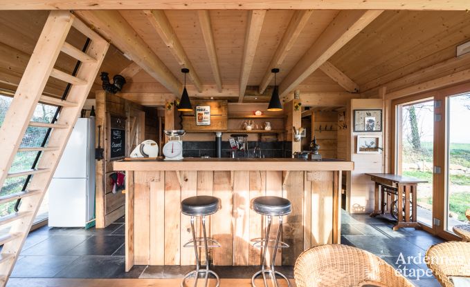 Chalet Maredsous 8 Pers. Ardennen Wellness Behinderten gerecht