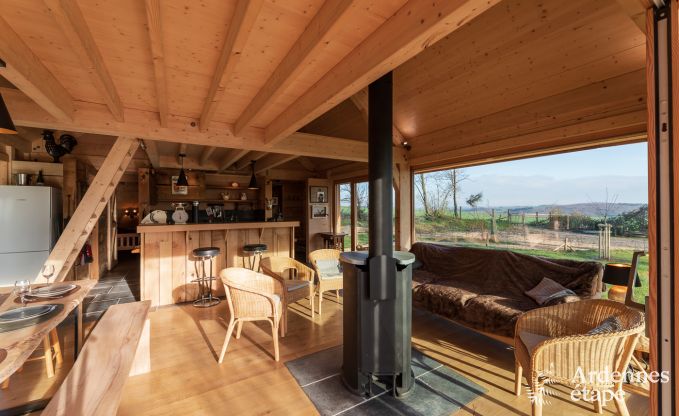 Chalet Maredsous 8 Pers. Ardennen Wellness Behinderten gerecht