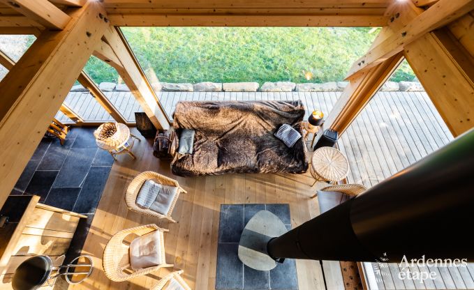 Chalet Maredsous 8 Pers. Ardennen Wellness Behinderten gerecht