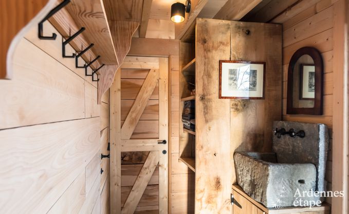 Chalet Maredsous 8 Pers. Ardennen Wellness Behinderten gerecht