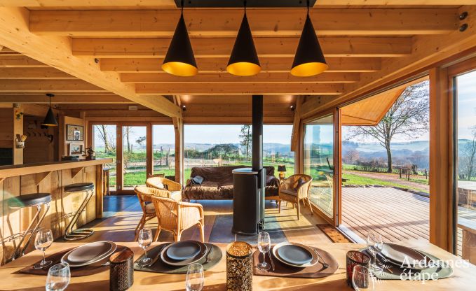 Chalet Maredsous 8 Pers. Ardennen Wellness Behinderten gerecht