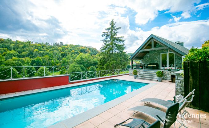 Ferienhaus mit Pool für 12 Personen in den Ardennen (Maredsous)