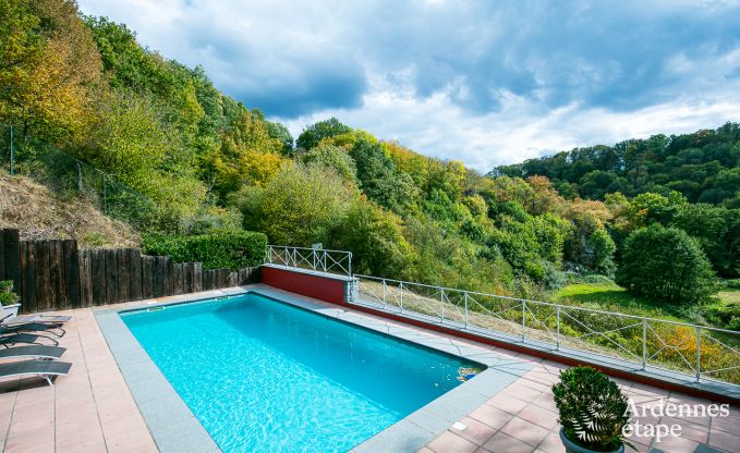 Ferienhaus mit Pool für 12 Personen in den Ardennen (Maredsous)