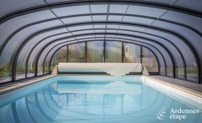 Ferienhaus Maredsous 6 Pers. Ardennen Schwimmbad Wellness