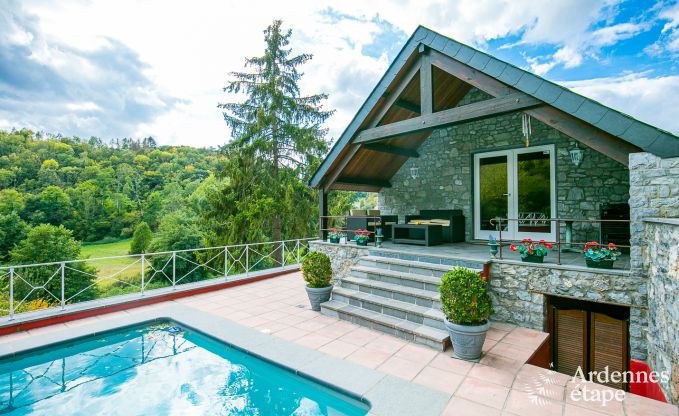 Cottage Maredsous 12 Pers. Ardennen Schwimmbad Wellness