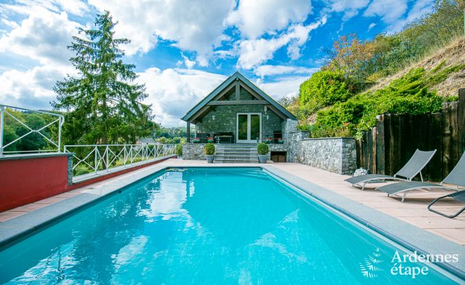 Cottage Maredsous 12 Pers. Ardennen Schwimmbad Wellness