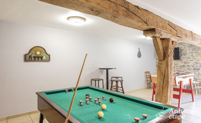 Ferienhaus Maredsous 5 Pers. Ardennen Schwimmbad Wellness