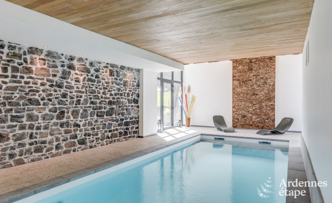 Ferienhaus Maredsous 13 Pers. Ardennen Schwimmbad Wellness