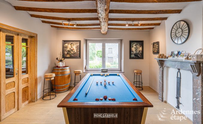 Ferienhaus Maredsous 13 Pers. Ardennen Schwimmbad Wellness