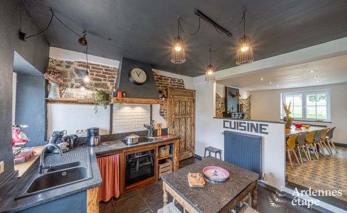 Ferienhaus Maredsous 13 Pers. Ardennen Schwimmbad Wellness