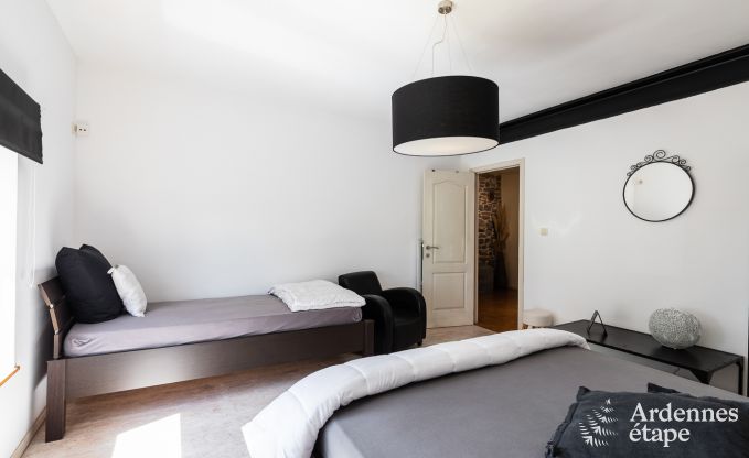 Ferienhaus Maredsous 13 Pers. Ardennen Schwimmbad Wellness