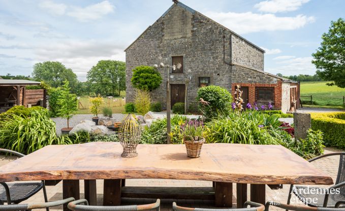 Ferienhaus Maredsous 13 Pers. Ardennen Schwimmbad Wellness