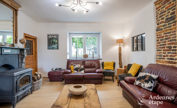 Ferienhaus Maredsous 13 Pers. Ardennen Schwimmbad Wellness