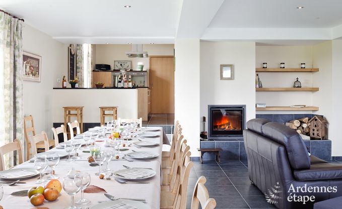 Luxusvilla Maredsous 16 Pers. Ardennen Schwimmbad Wellness