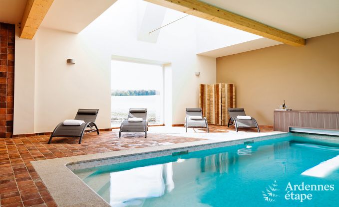 Luxusvilla Maredsous 16 Pers. Ardennen Schwimmbad Wellness