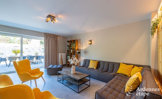 Rollstuhlgerechtes Ferienhaus in Martelange f�r 9 Personen mit Privatgarten