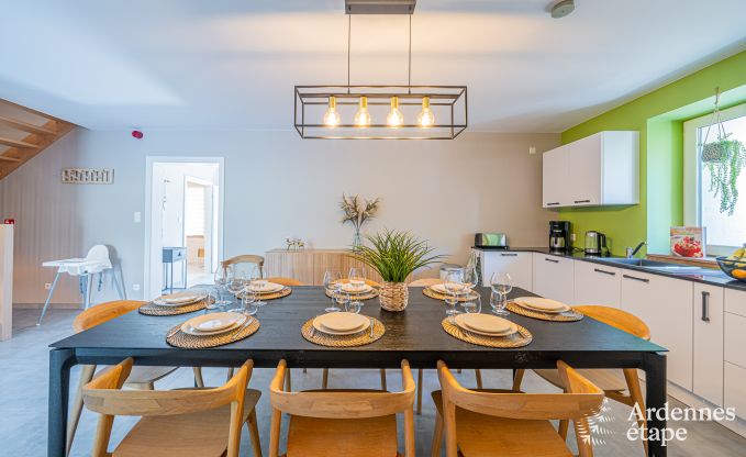 Rollstuhlgerechtes Ferienhaus in Martelange f�r 9 Personen mit Privatgarten