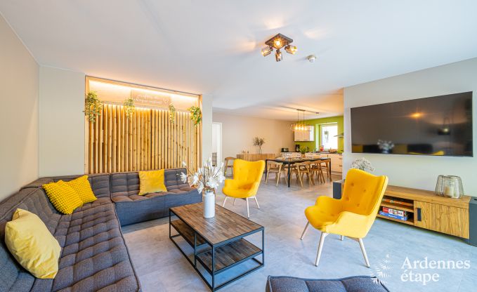 Rollstuhlgerechtes Ferienhaus in Martelange f�r 9 Personen mit Privatgarten