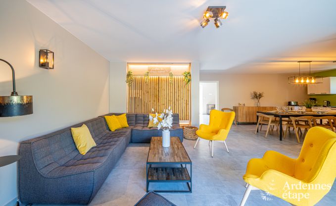 Rollstuhlgerechtes Ferienhaus in Martelange f�r 9 Personen mit Privatgarten