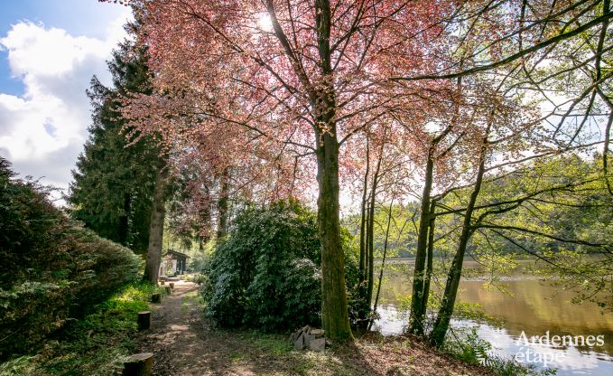 Romantisches Chalet am Wasser f�r 2 Personen in Momignies