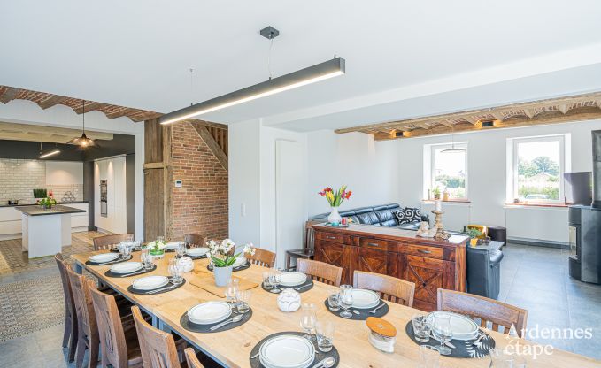 Ferienhaus Moustier-en-Fagne (FR) 14 Pers. Ardennen Wellness