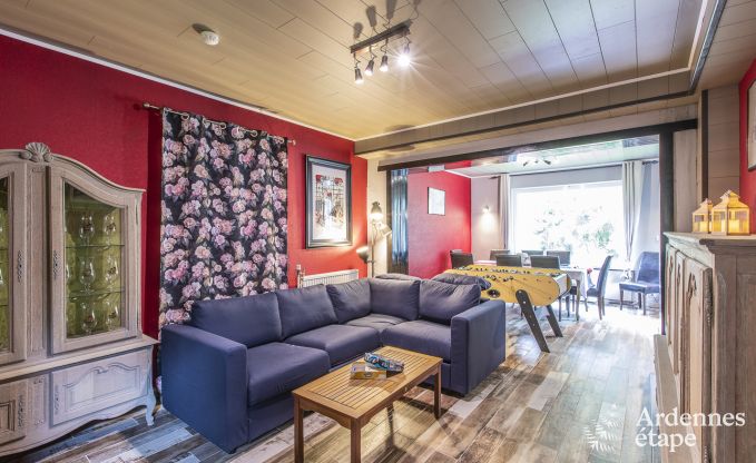 Urlaub mitten in der Natur in den Ardennen: Ger�umige Villa in Houffalize (Nadrin) f�r 28 Personen mit zahlreichen Annehmlichkeiten und Dienstleistungen, Haustiere willkommen